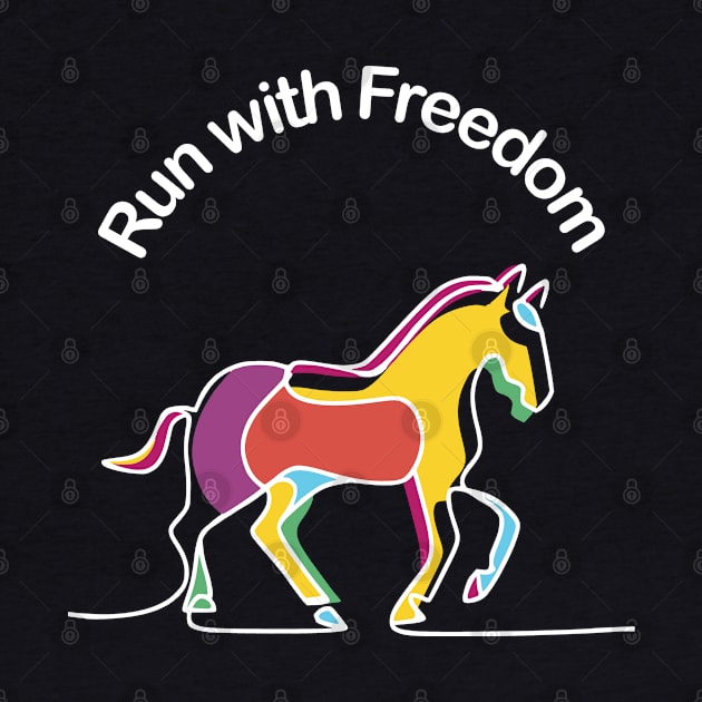 Horses -  Run with Freedom by Fashioned by You, Created by Me A.zed